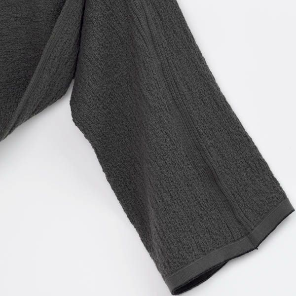 オーガニックコットン 五倍子染めアームカバーストール ナチュラルブラック
