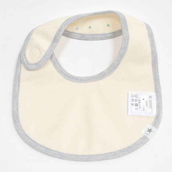 オーガニックコットン ベビー吊天竺 スタイ 金平糖