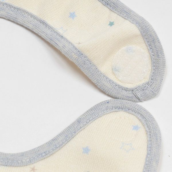 オーガニックコットン ベビー吊天竺 スタイ 金平糖