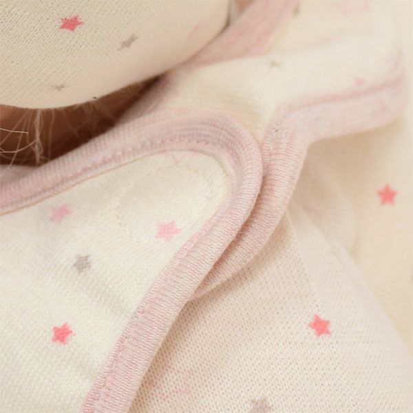 オーガニックコットン ベビー吊天竺 スタイ 金平糖