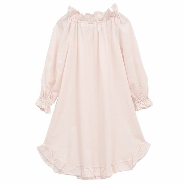 オーガニックコットン チェリーブロッサムドレス レーシーピンク M