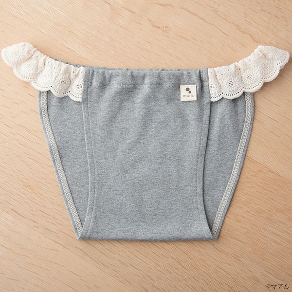 オーガニックコットン 新月ショーツ フライス