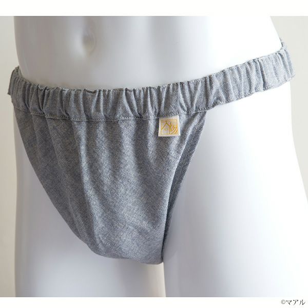 オーガニックコットン＆リネン メンズ太陽パンツ