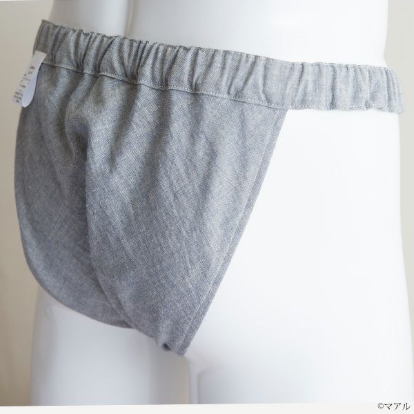 オーガニックコットン＆リネン メンズ太陽パンツ