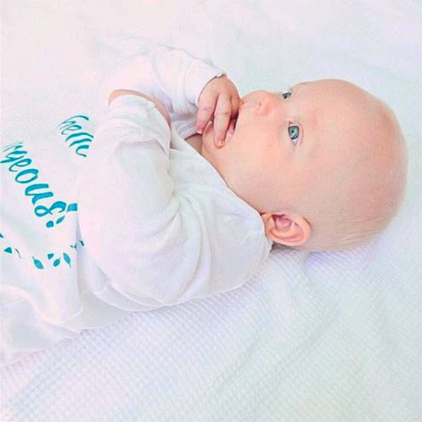 【SALE／40%OFF】オーガニックコットン ベビーボディスーツ（長袖）HelloGorgeous