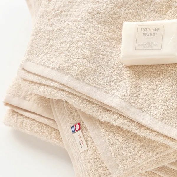 オーガニックコットン 癒し バスタオル 70×130