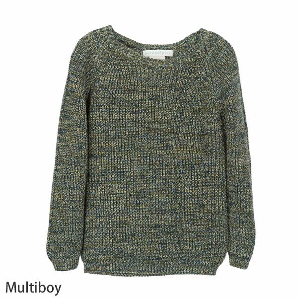 【SALE／55%OFF】オーガニックコットン キッズ ニットセーター（長袖）