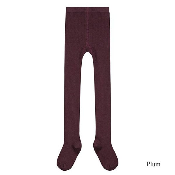 【SALE／40%OFF】オーガニックコットン ベビー リブタイツ