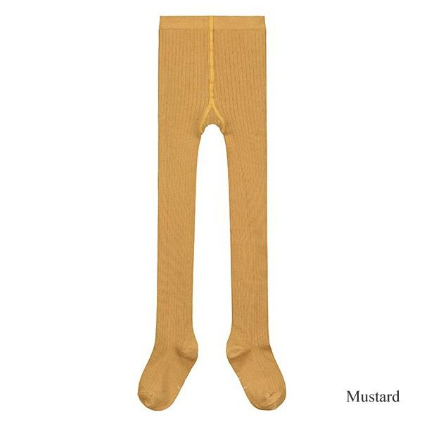 【SALE／40%OFF】オーガニックコットン ベビー リブタイツ
