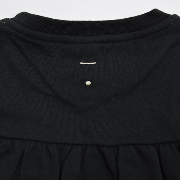 【SALE／40%OFF】オーガニックコットン キッズ イタリアンフリースギャザーワンピース(長袖)