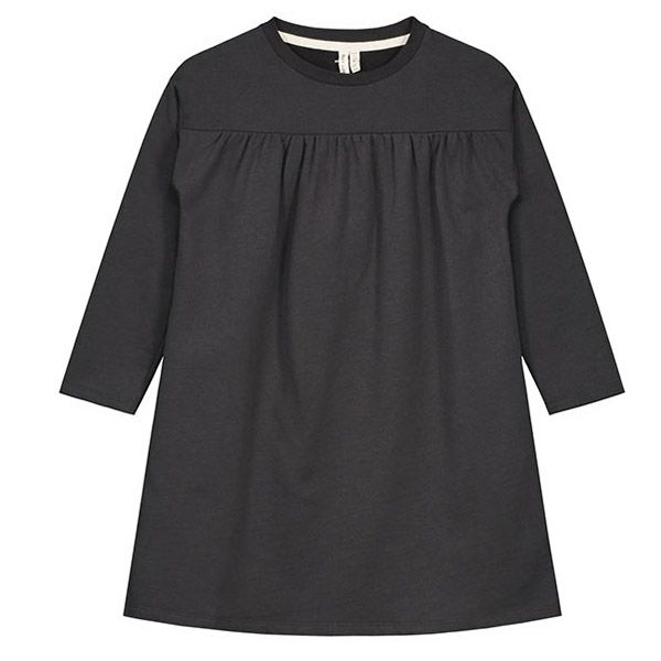 【SALE／40%OFF】オーガニックコットン キッズ イタリアンフリースギャザーワンピース(長袖)