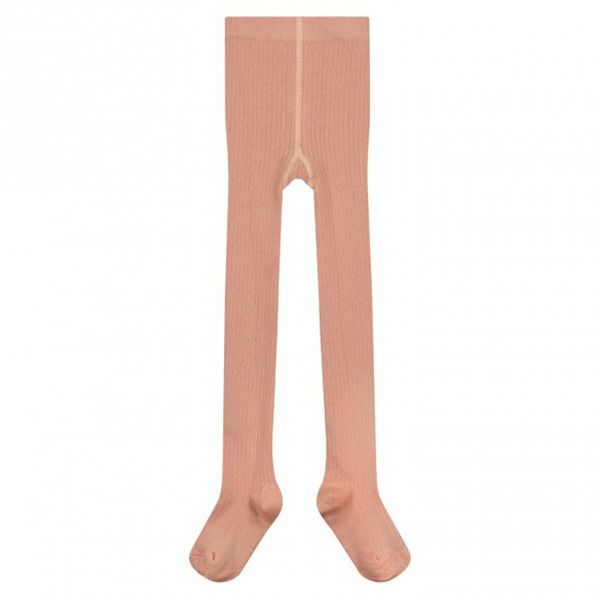 オーガニックコットン キッズ リブタイツ