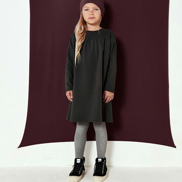 オーガニックコットン キッズ リブタイツ