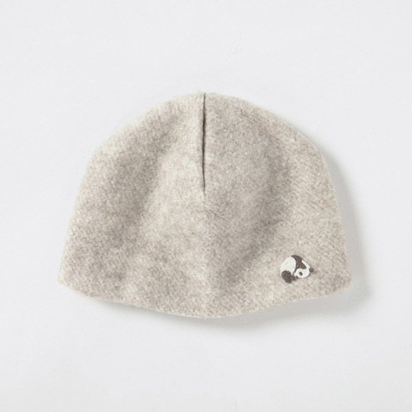 【SALE／40%OFF】オーガニックコットン パンダマーブル裏付きキャップ 40-44cm