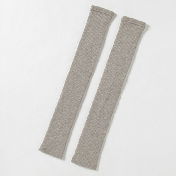 オーガニックコットン＆ヤク Wフェイス アーム＆レッグウォーマー