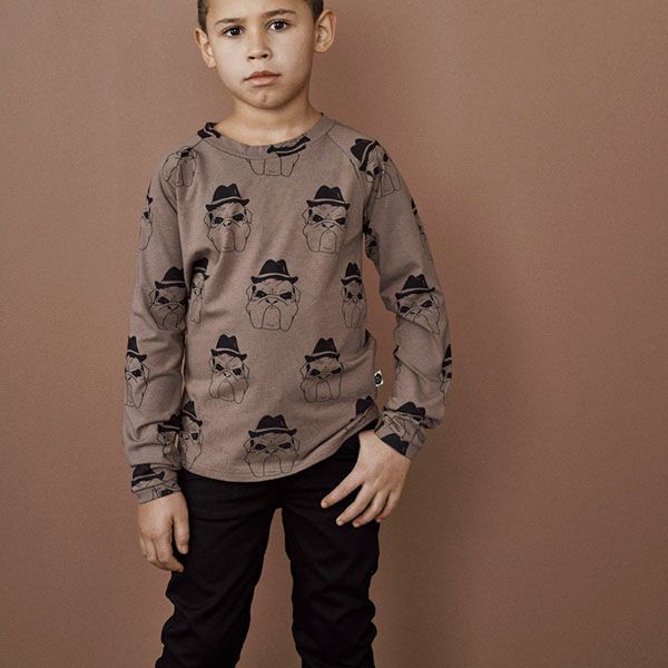 【SALE／40%OFF】オーガニックコットン キッズ ラグランTシャツ（長袖）GANGSTER