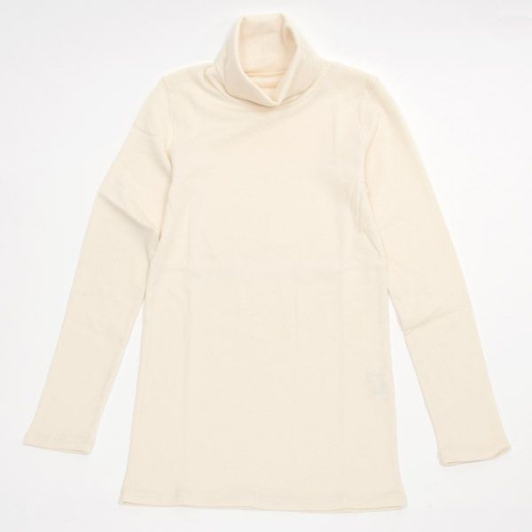 オーガニックコットン ハイネックTシャツ（長袖）