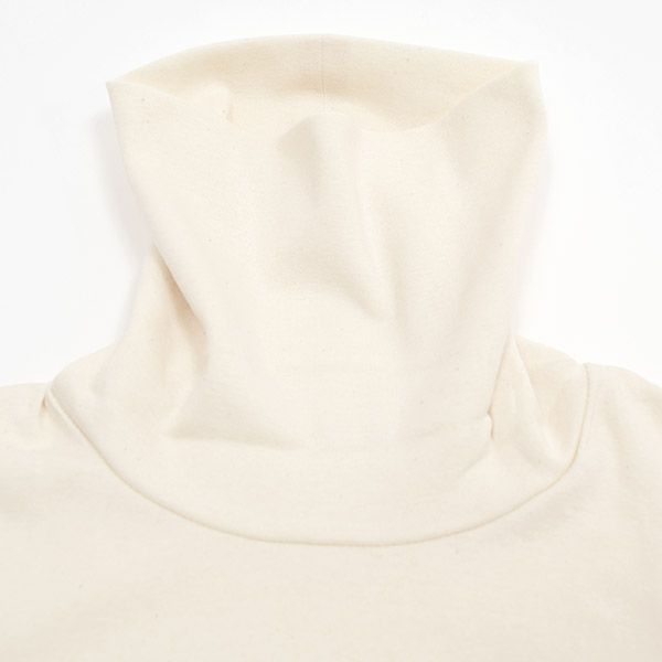 オーガニックコットン ハイネックTシャツ（長袖）