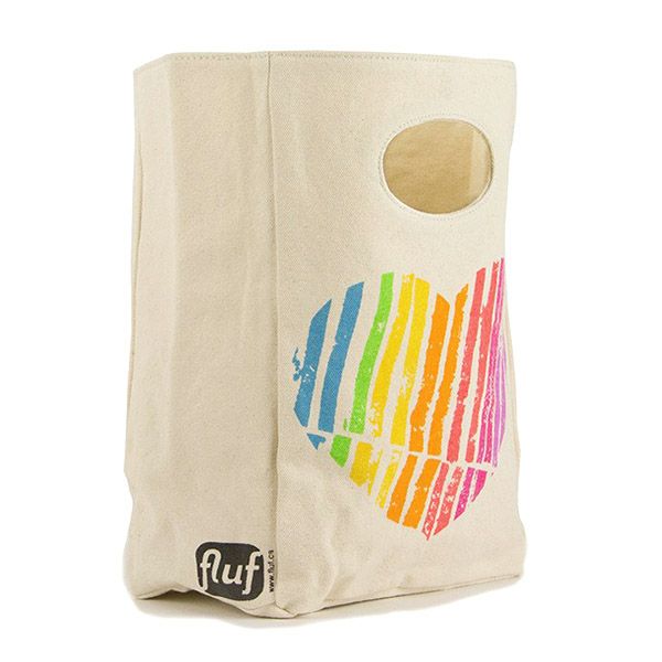 オーガニックコットン ランチバッグ CLASSIC I HEART YOU