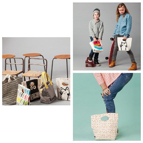 オーガニックコットン ランチバッグ CLASSIC I HEART YOU