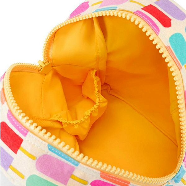 【SALE／30%OFF】オーガニックコットン ランチバッグ ZIP POPSICLE