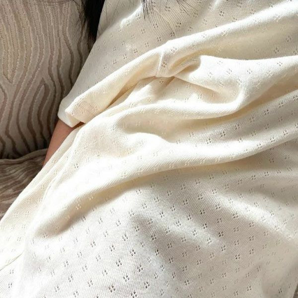 オーガニックコットン 女児エリゼ半袖シャツ