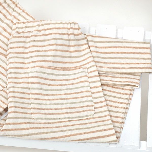 オーガニックコットン キッズ ロングスパッツ