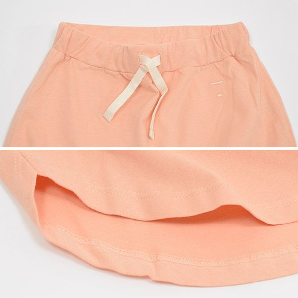 【SALE／70%OFF】オーガニックコットン キッズ ロングムーンスカート