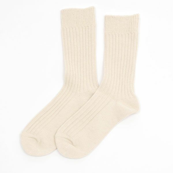 オーガニックコットン ヤク＆スーピマリブソックス