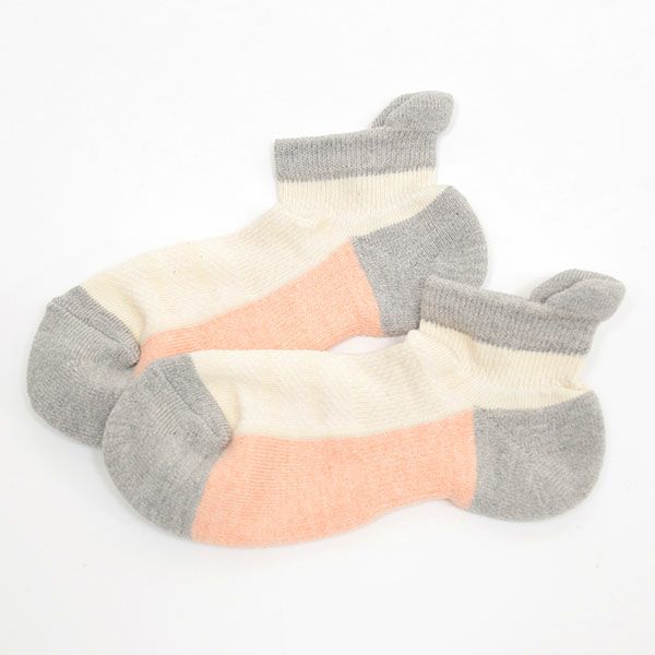 オーガニックコットン キッズ ヒーリンサポートパイルソックス