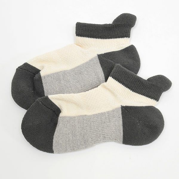 オーガニックコットン キッズ ヒーリンサポートパイルソックス