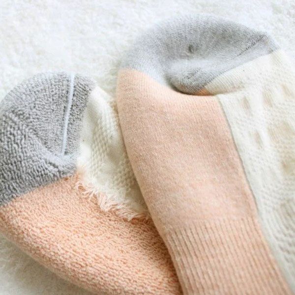 オーガニックコットン キッズ ヒーリンサポートパイルソックス
