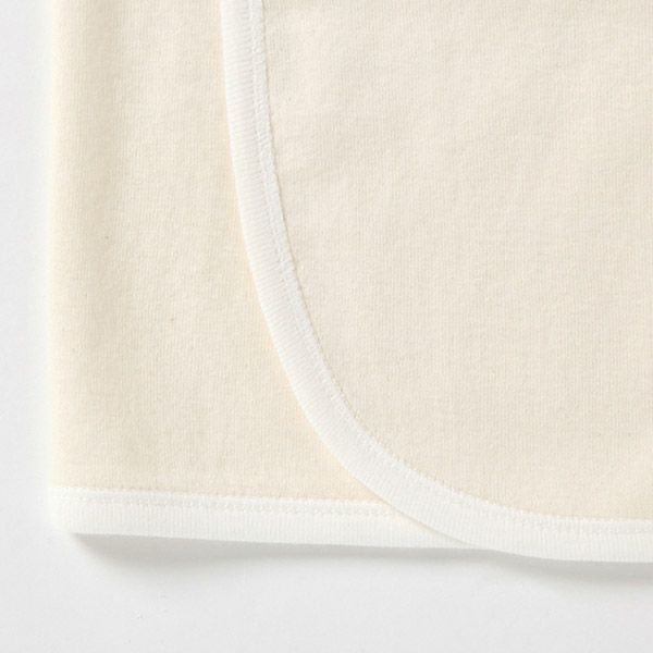 オーガニックコットン 22世紀ベビー フライス短肌着 50-60