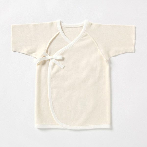 オーガニックコットン 22世紀ベビー フライス短肌着 50-60
