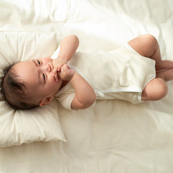 オーガニックコットン 22世紀ベビー フライスグレコ肌着 55