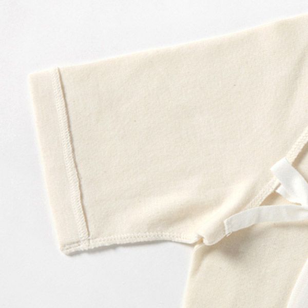 オーガニックコットン 22世紀ベビー コンビ肌着2枚セット50-60