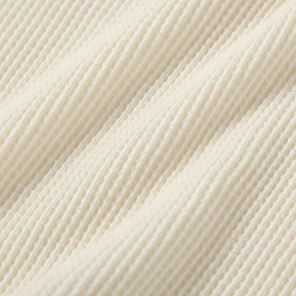 オーガニックコットン ベビー ワッフル長袖パジャマ 80-90