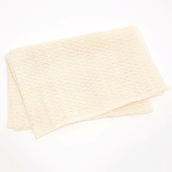 オーガニックコットン ボディタオル 生成り