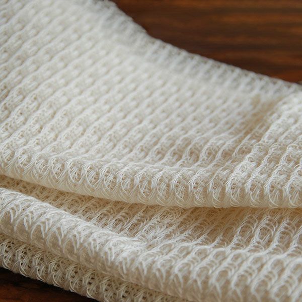 オーガニックコットン ボディタオル 生成り