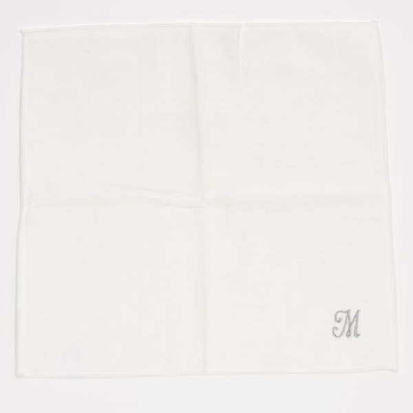 オーガニックコットン イニシャルミニタオル（ケース入り）