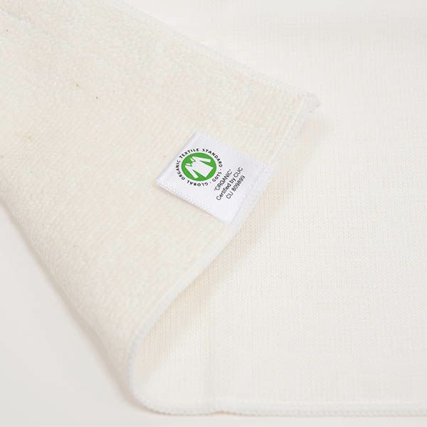 オーガニックコットン イニシャルミニタオル（ケース入り）