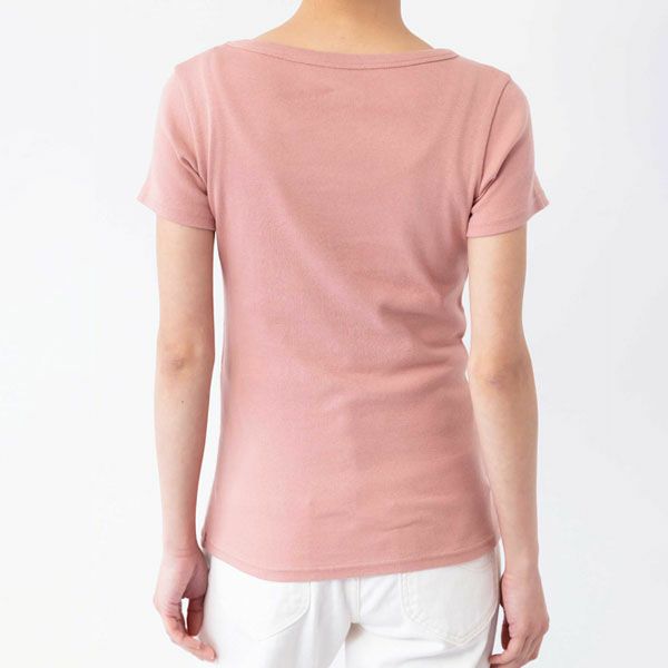 オーガニックコットン ベーシック クルーネックTシャツ（半袖）