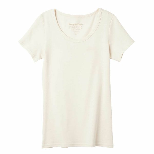 オーガニックコットン ベーシック クルーネックTシャツ（半袖）
