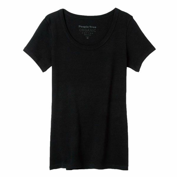 オーガニックコットン ベーシック クルーネックTシャツ（半袖）
