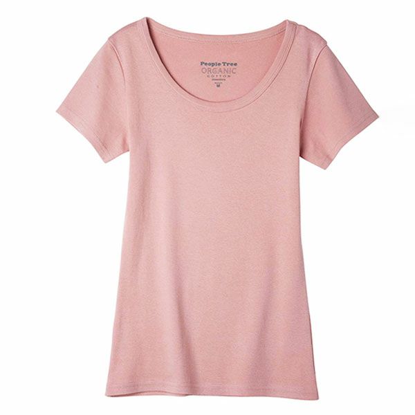 オーガニックコットン ベーシック クルーネックTシャツ（半袖）