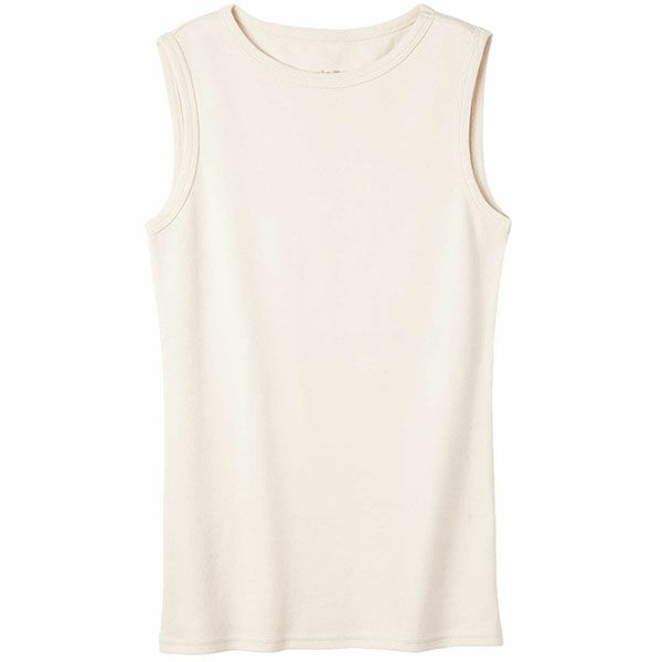 オーガニックコットン ベーシック ノースリーブ