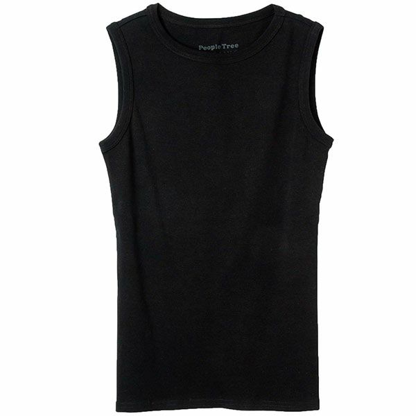 オーガニックコットン ベーシック ノースリーブ