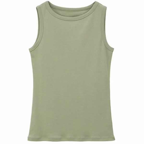 オーガニックコットン ベーシック ノースリーブ