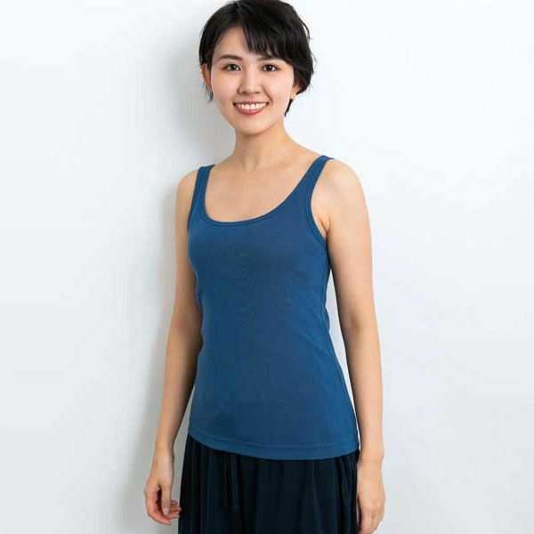 オーガニックコットン ベーシック キャミソール