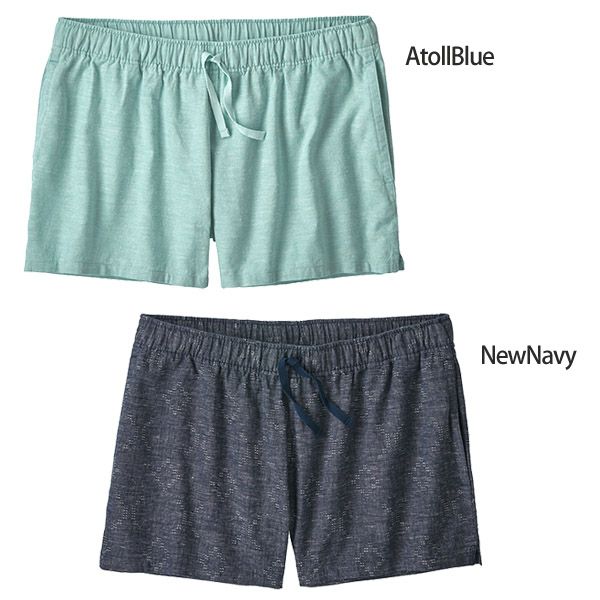 オーガニックコットン ウィメンズ・アイランド・ヘンプ・バギーズ・ショーツ